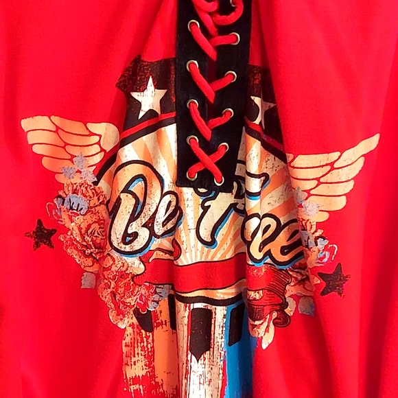 Red nb 3x muscle shirt - Picture 1 of 3